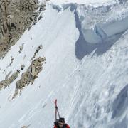 Theresa topping out in Ellery Bowl