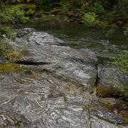 Swirled rocks by Merced River
