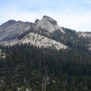 View of Cloud's Rest from Half Dome